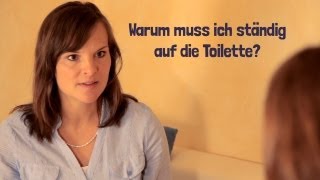 Warum muss ich ständig auf die Toilette  Tipps und Ratschläge von Hebamme Agnes Ostermayer [upl. by Neslund9]