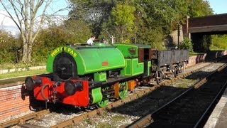 Midland Railway  Butterley Steam Event quotLittle amp Largequot 14th October 2012 [upl. by Yancy]