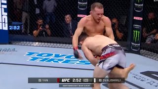 When Merab Dvalishvili had 49 Takedown Attempts vs Petr Yan [upl. by Armando]