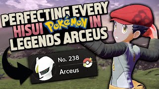 HOW EASILY CAN YOU PERFECT YOUR POKEDEX IN POKEMON LEGENDS ARCEUS [upl. by Enad]