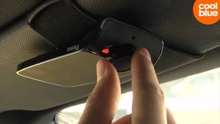 Parrot Minikit Bluetoothkit review en unboxing NLBE [upl. by Etnud]