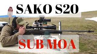 Best Budget Takedown Rifle  Sako S20 Precision BoltAction Centerfire Rifle [upl. by Mayram]