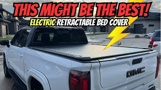 Installation amp Review  The Best Retractable ELECTRIC Truck Tonneau  Bed Cover By EGR RollTrac [upl. by Airbmak129]