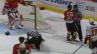 Nystrom vs Burish Mar 16 2008 [upl. by Ajar]