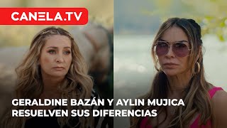 Geraldine Bazán y Aylin Mujica resuelven sus diferencias  Secretos De Villanas  CanelaTV [upl. by Kremer]