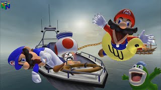 R64 Remastered Marios Boat Trip [upl. by Alimrahs]