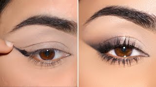 Why This HOODED Eye Makeup Technique is better than Eyeliner [upl. by Eyahs]