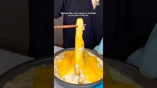 Making Mac and cheese so you don’t have to… shorts viral mukbang [upl. by Kaylil570]