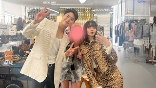 Blackpink Lisa and Park Bo Gum Appear at Celine Bangkok Event to Korean Netizens Feel Disturbed [upl. by Hendry]