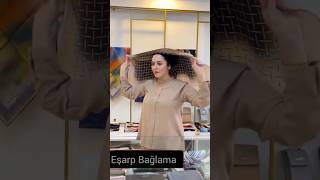 Eşarp Nasıl Bağlanır şalbağlama hijabtutorial tesettür [upl. by Aillicsirp]