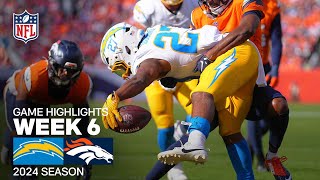 Los Angeles Chargers vs Denver Broncos Game Highlights  NFL 2024 Season Week 6 [upl. by Yragerg198]