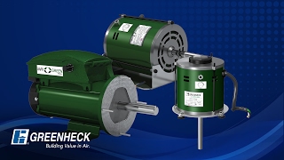 Greenheck  VariGreen Motor vs Belt Drive Motor [upl. by Nehtanoj]