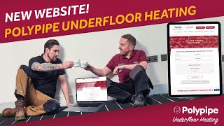 NEW Underfloor Heating Website from Polypipe Building Products  3 Hour Quote Turnaround and more [upl. by Maxama]