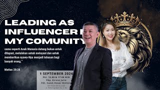 Ibadah Minggu  1 September 2024  Pdp Eirene Julia  LEADING AS INFLUENCER IN MY COMMUNITY [upl. by Chara]