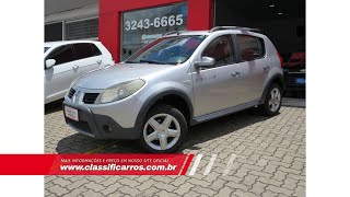 Renault Sandero 16 Stepway Flex Manual 2011 [upl. by Neerol]