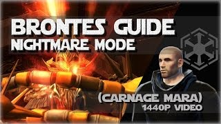 SWTOR Ops Boss Guide BRONTES Nightmare Mode [upl. by Salomi]