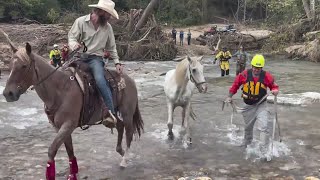 Kansas City rescue team helping with Hurricane Helene [upl. by Eillac660]