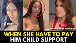 Woman Thought Divorce Was A Good Idea Until She Had To Pay Him Child Support [upl. by Nelubez]