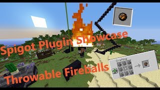 ThrowableFireballs Spigot plugin showoff [upl. by Palla]