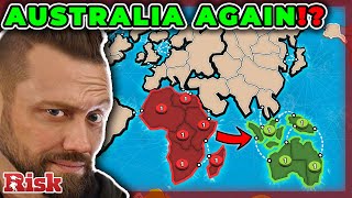 What if Africa Colonized Australia in Risk Global Domination [upl. by Nyrad]