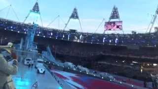 Hackney Colliery Band perform LIVE at the Olympic Closing Ceremony [upl. by Loveridge]