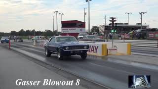 Gasser Blowout 8  Drag Race 3 Southern Outlaw Gassers [upl. by Rina]