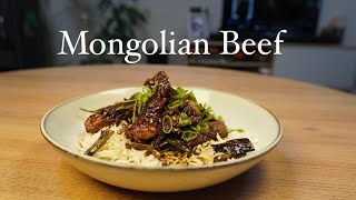 Making Mongolian Beef with ingredients I found in the freezer [upl. by Wimsatt]