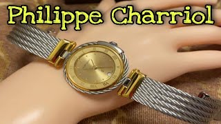 PHILIPPE CHARRIOL Celtic gold Dial Quartz Ladies Watch613152 [upl. by Samanthia649]