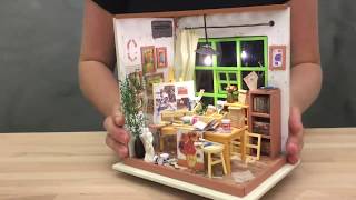 Pièce miniature DIY atelier dartiste [upl. by Eiddet]