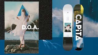 CAPiTA SNOWBOARDS  2024 DOA [upl. by Anilatsyrc93]