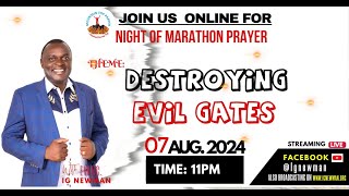 NIGHT OF MARATHON PRAYER  With Evang IG Newman [upl. by Airtened]