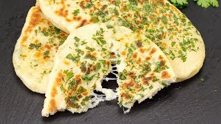 Cheese Stuffed Naan Bread [upl. by Alil15]