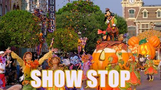 【4K】Mickeys Halloween Time Street Party 2022 with Show Stop｜Hong Kong Disneyland [upl. by Elakram749]