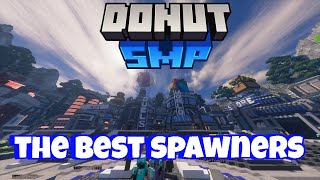 THE BEST SPAWNERS ON DONUT SMP  HOW TO USE THEM [upl. by Cirdec]