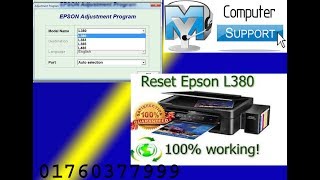 Free Reset Epson L380  L380  L360  L361 L362 All Epson printer Reset M Computer [upl. by Aciretnahs]