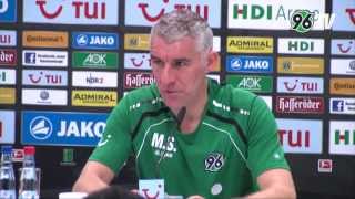 Werder Bremen  Hannover 96  PK vor dem Spiel [upl. by Shedd]