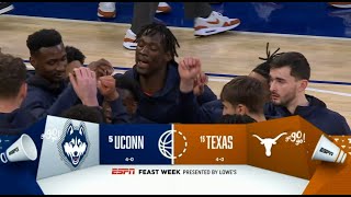 UConn Mens Basketball Highlights v Texas 11202023 Empire Classic Championship [upl. by Aia]