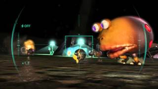 Pikmin 3  Spotty Bulbear eats a Bomb Rock [upl. by Godbeare]