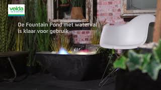 Minivijver met waterval van Velda [upl. by Dierdre]