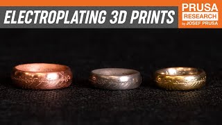 Electroplating 3D Prints the Symphony of Plastic and Metal [upl. by Nodnalb171]