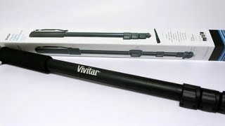 Vivitar 67quot Monopod Review [upl. by Eenel]