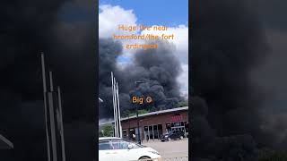 huge fire erdington Birmingham fire erdington birmingham news breakingnews shortsvideo shorts [upl. by Yekram80]