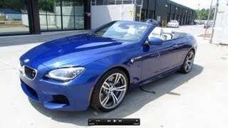 2012 BMW M6 Convertible Start Up Exhaust and In Depth Review [upl. by Anizor382]