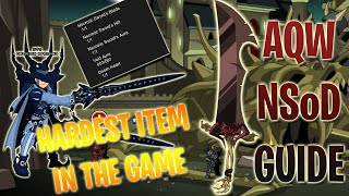 AQW Fastest Way To Farm the NECROTIC SWORD OF DOOM 2020 [upl. by Alexandria399]