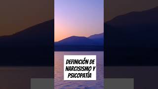 DEFINICIÓN DE NARCISISMO Y PSICOPATÍA carljung psicologia psicoanalisis psicologiajunguiana [upl. by Nicoline131]