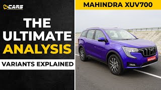 Mahindra XUV700 Petrol Variants Explained  MX AX3 AX5 AX7 AX7 Luxury  The Ultimate Analysis [upl. by Sonitnatsnoc]