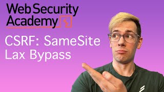 CSRF SameSite Lax Bypass Using Method Override [upl. by Idrahs]