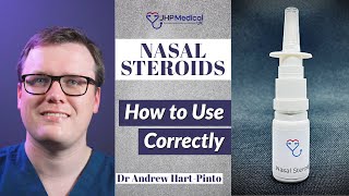 How to use Nasal Spray CORRECTLY  Nasal Steroids [upl. by Evol]