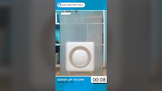 Coway AP1512HH Mighty Air Purifier  Smoke Test [upl. by Shaia843]