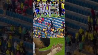 Cádiz goalkeeper Jeremias Ledesma runs with a defibrillator  cádizcf fcbarcelona laliga [upl. by Stedt]